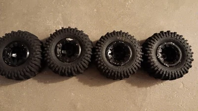 RC REIFEN 1/10 1/8 12mm Sechskant  CRAWLER Oder Monstertruck 40 Kmh - Bild 1 von 4