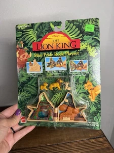Vintage Mattel Disney The Lion King Mini Pride Rock Playset Sealed Toy 66377 NOS - Picture 1 of 2