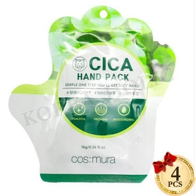 COSMURA Cica Hand Pack 16g x 4EA Moisturizing Hand Care Korea Cosmetics K-Beauty - Image 1 of 4