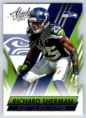 2014 Panini Absolute 22 Richard Sherman    Seattle Seahawks Football Card - Image 1 of 2