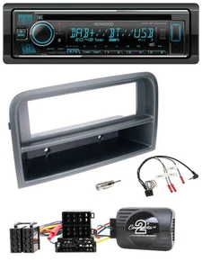 Kenwood Lenkrad Bluetooth DAB USB CD Autoradio für Fiat Croma 2005-2010 - Bild 1 von 9
