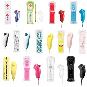 2in1 Motion Plus Fernbedienung+Nunchuck für Ninetend Wii Wii U Remote Controller - Picture 1 of 30