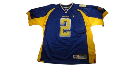 Vintage Colosseum Athletics UCLA Bruins Football Jersey #2 Blue Mens Size XXL Cover