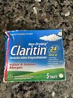 Claritin 24-Hour Allergy Treatment Loratadin Tablets - 5 Tablets
