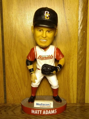 Quad Cities River Bandits MATT ADAMS Bobblehead SGA Cover
