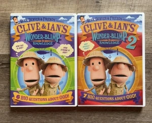 Buck Denver & Friends Clive & Ian's Wonder-Blimp of Knowledge 1 & 2 DVD Set RARE - Picture 1 of 4