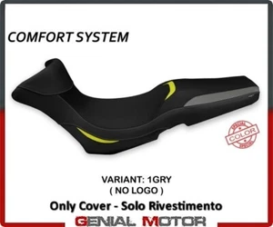 Rivestimento sella Gergei Comf Grigio-Giallo TRIUMPH TIGER 1050 SPORT 13>2020 - Imagen 1 de 2