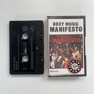 Roxy Music - Manifesto (Cassette Tape) Tested Excellent Condition - Picture 1 of 6