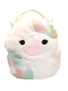 Squishmallows Candess The Cow Plush Easter Basket 12 inches Rainbow Colors 2023 - Picture 1 of 10