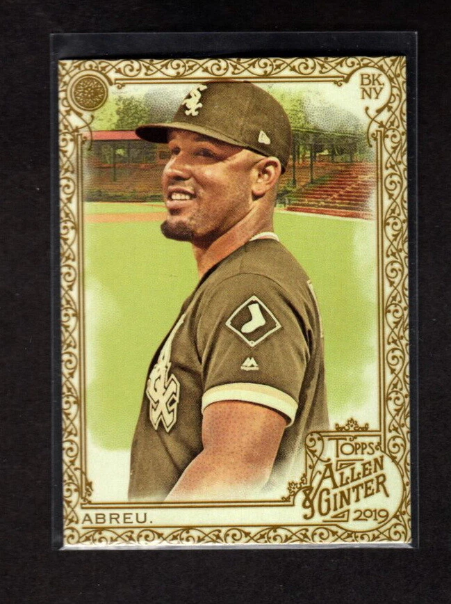 JOSE ABREU 2019 ALLEN & GINTER GOLD FOIL PARALLEL CHICAGO WHITE SOX - Image 1 of 1