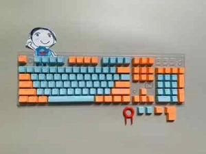 104Pc Set Keyboard ABS Computer Backlit Key Cap Keycaps For Mechanical Cherry MX - Picture 1 of 41