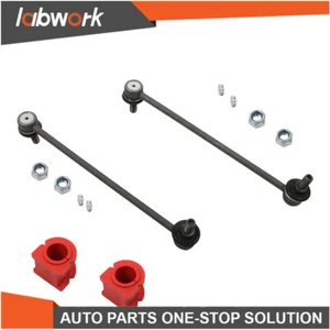 Labwork Front Sway Bar Links Front Bushings For 2011-2019 Toyota Sienna 4PC - Picture 1 of 12