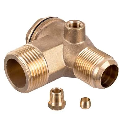 TECHNIC Clapet anti-retour 3/4" x 1" Compresseur d'air à mâle Clapet anti-retour en lait