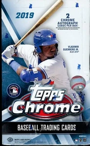 Caja de béisbol hobby 2019 Topps cromada sellada - Imagen 1 de 1