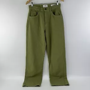 Cotton On Womens Jeans Green Loose Fit Wide Leg Size 10 GUC - Picture 1 of 9