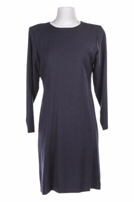 Vestidos para mujer Yves Saint Laurent Rive Gauche cambio 40 lana azul marino Foto 1 de 4