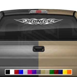 #116 REDNECK Decal Sticker Windshield Window Vinyl Graphic Banner Tribal Redneck - Picture 1 of 6