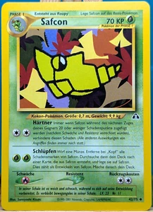 POKEMON - Neo Entdeckung - Safcon - 42/75 - Non-Holo - deutsch - Bild 1 von 2