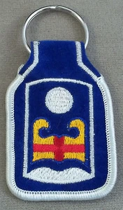 US Army 92nd Infantry Brigade Embroidered Keychain - Picture 1 of 1