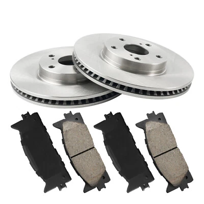 Front Brake Rotors & Ceramic Pads For Toyota Camry Lexus ES350 2007-2017 31434 Foto 1 de 4