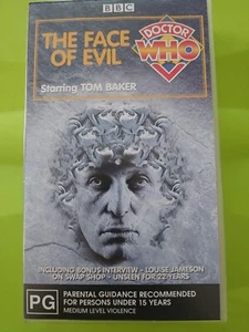 Doctor Who - The Face of Evil - Tom Baker - RARE VHS - BBC - Picture 1 of 3
