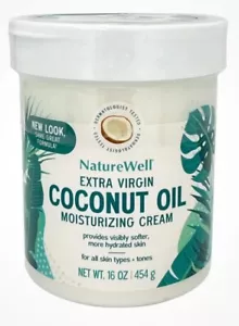 Naturewell Extra Virgin Coconut Oil Moisturizing Cream (16 Oz.) - Picture 1 of 1