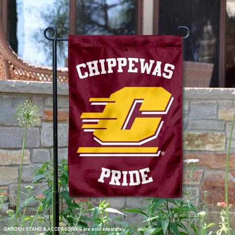 CMU Chippewas This is Chippewas Country Garden Flag and Yard Banner Cover