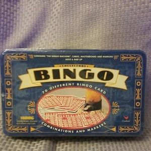 Bingo Cardinal Edition Collectors Tin Sealed With Markers NEW - Picture 1 of 6