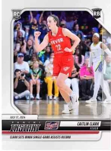 2024-25 Panini Instant WNBA Debut Caitlin Clark Rookie RC Card Prizm SP 1/6221 - Picture 1 of 2