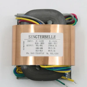 Preamplificador de tubo Hifi transformador de núcleo R 0-270V 0-9V 0-8V para Conrad-Johnson PV12 - Imagen 1 de 3