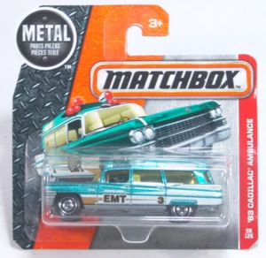 Matchbox 2016 #88 -B- '63 Cadillac Ambulance - Imagen 1 de 1