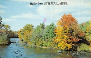 Postkarte postfrisch: Hallo aus Ottertail, Minnesota, verschickt 1978 - Bild 1 von 2