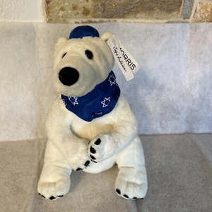 Copa Judaic Bear 10”x6” Plush - Picture 1 of 5