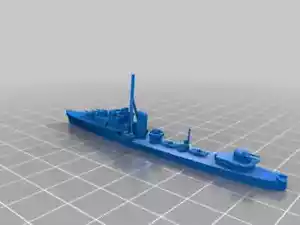 1:700 HMS Laforey With Torpedos - Picture 1 of 1