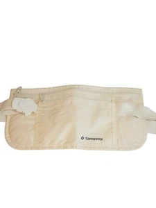 Samsonite Under Clothes Waist Pouch Travel Hideaway Money Passport Documents - Picture 1 of 10