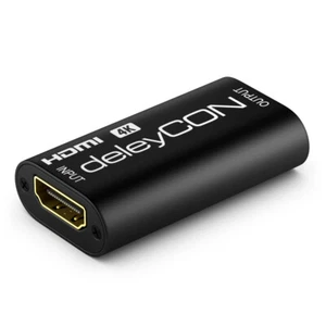 HDMI Repeater 4K@60Hz Kabel Signal Verstärker 4K UHD 2160p 18Gbps DTS Dolby - Bild 1 von 6