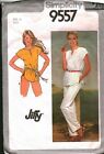 9557 Vintage Simplicity Sewing Pattern Misses Jiffy Pullover Tunic Cover Up Pant