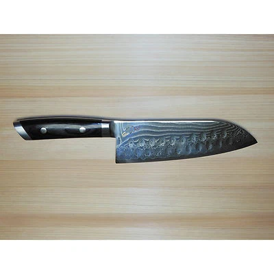 New Shun Kaji 7,5" HG Sumo Santoku Knife KDM0034 KDM 0034 Japan SG2 Chef Wide - Image 1 of 3