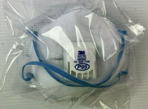 1 Each 40 Hrs Service Life 3M 8576 P95 Strong Resistant to Aerosolized Liquid - Picture 1 of 6