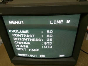 Sony PVM-20N1U CRT Trinitron Professional Video Monitor 20 inch PVM W/POWER CORD - Picture 1 of 12