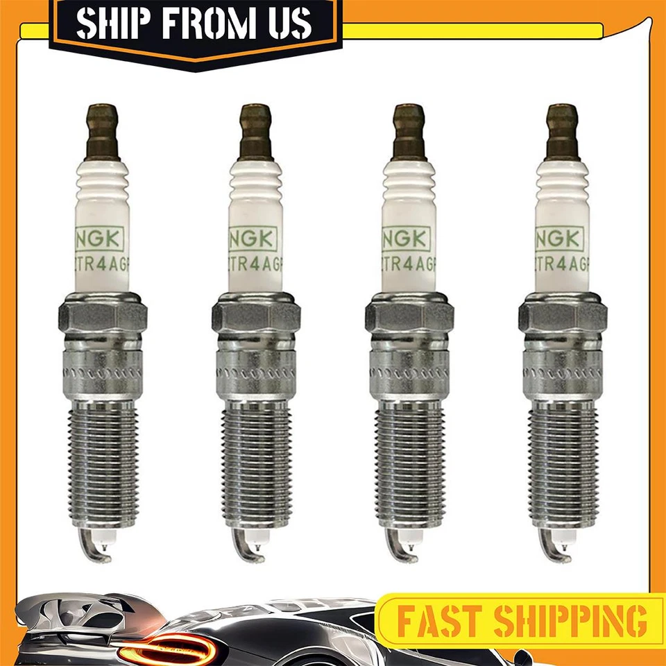 Свеча зажигания NGK 4x для Chrysler Sebring 2001-2006 Dodge Stratus 2004-2005 - Изображение 1 из 4