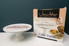 Wade Ceramics White Sprinkles Cake Stand by Jane Asher in Box