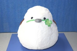 Muñeco de peluche grande Bird Shimaenaga cola larga 11,81" × 13,78" trébol - Imagen 1 de 10