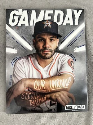 Houston Astros Official Game Day Magazine May 2019 Jose Altuva - Image 1 of 4