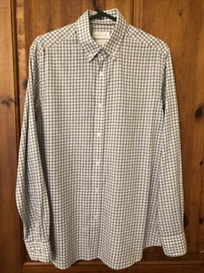 Massimo Dutti Italian Fabric Mens Long Sleeve Smart Casual Shirt Size EUR Medium - Picture 1 of 10