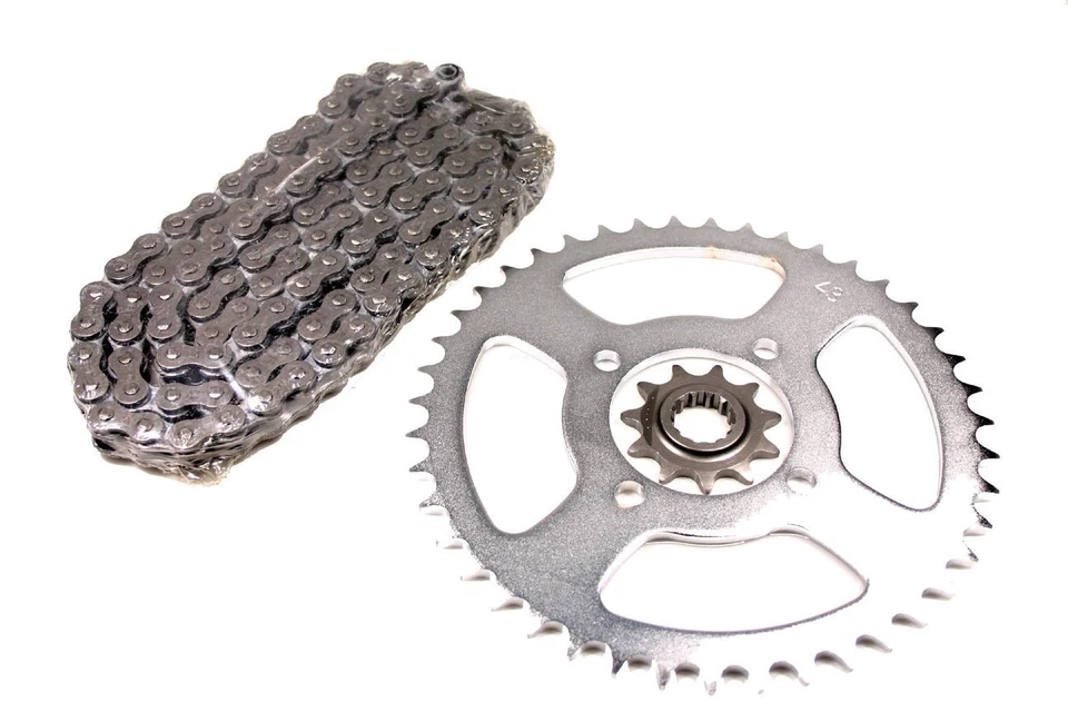 Kawasaki Mojave 250, 1987-2004, Chain and 11/43 Sprocket Set - More Power - Image 1 of 1