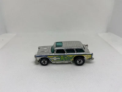 Vintage 1969 Hot Wheels- Chrome Blackwall Alive 55 Chevy Nomad Hong Kong - Image 1 of 4