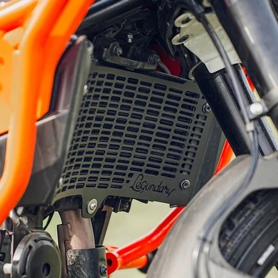 Protector radiador (negro) apto para KTM 125 ENDURO R (2025) Foto 1 de 4