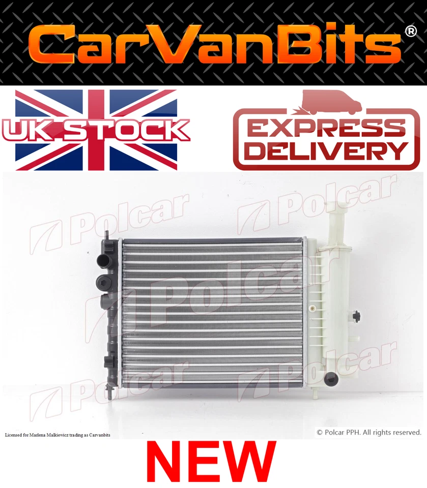 FOR CITROEN AX ZA 1986-91 RADIATOR ENGINE OIL COOLANT COOLING ALUMINIUM NEW - image 1 of 1