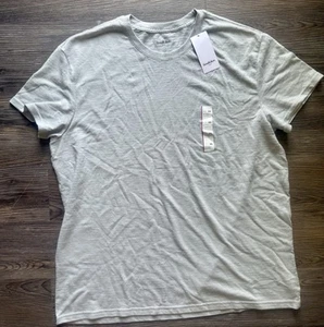 Goodfellow Men's Standard Fit Short Sleeve T-Shirt Gray Size XXL 2X NEW - Picture 1 of 2